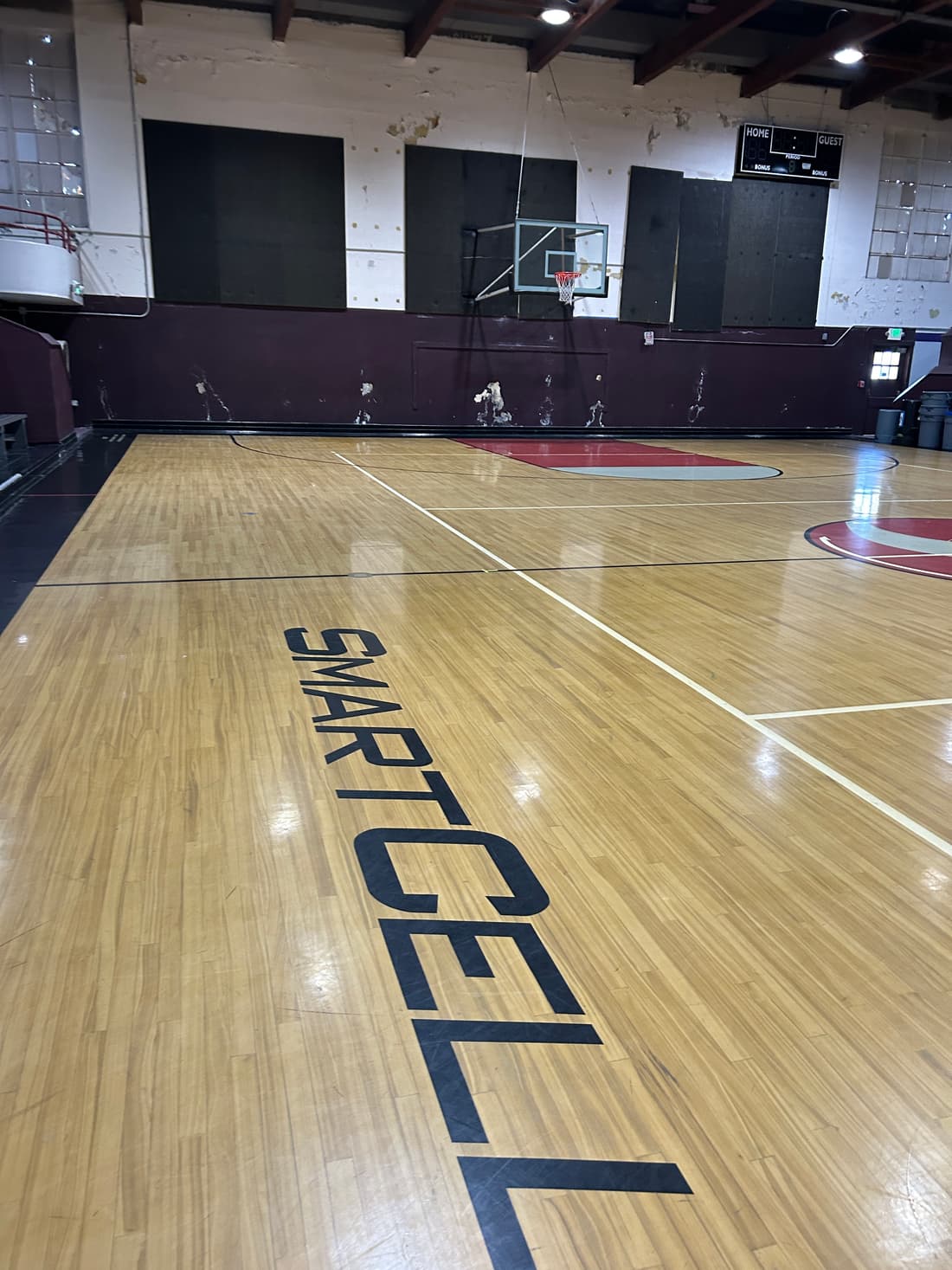 Center of the Arts Gymnasium — additional view of the future ECBHL floor