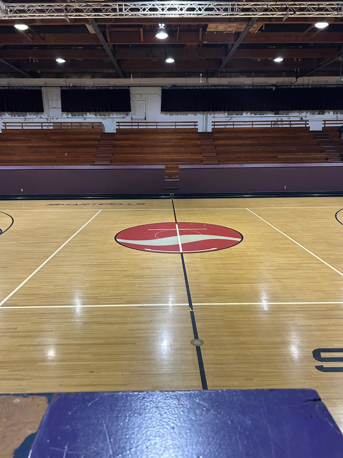 The Center of the Arts Gymnasium in downtown Edmonds &mdash; the new home of the Emerald City Ball Hockey League