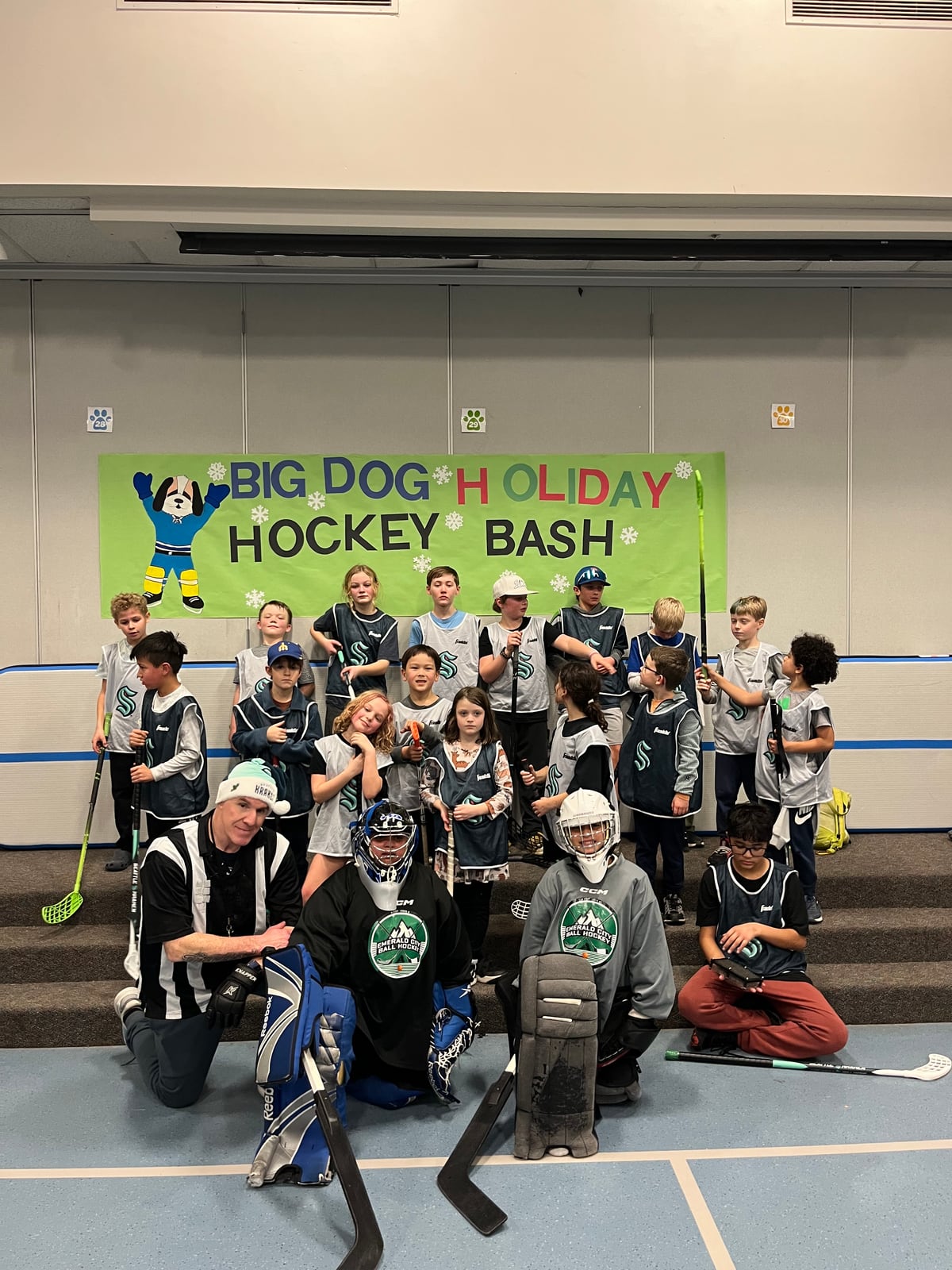 Beverly Elementary ball hockey